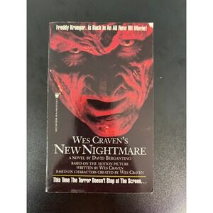 Tor Books Wes Cravens New Nightmare Novelization 1994 Freddy Krueger Horror